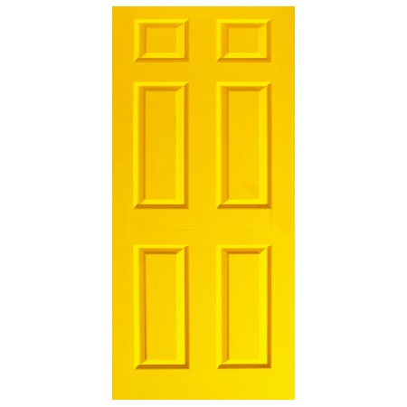 Door Decal - Dementia Friendly - Yellow-MINIMUM ORDER 2 PER COLOURWAY